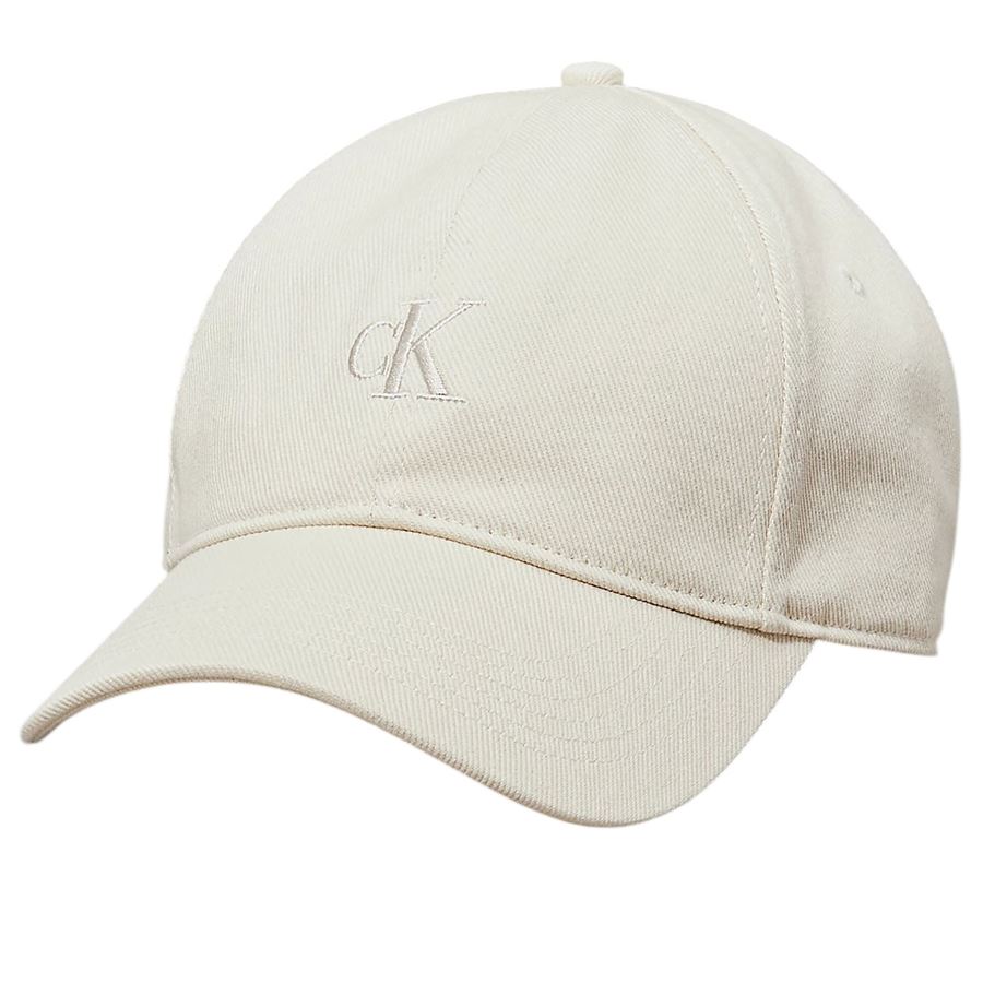 Cappello in twill con logo da uomo Calvin Klein | LV04G5002GPVZ